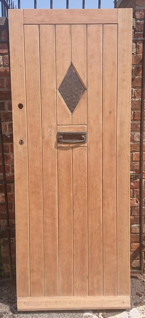 <p>Oak Front Door</p><p>81 cm x 203 cm</p>